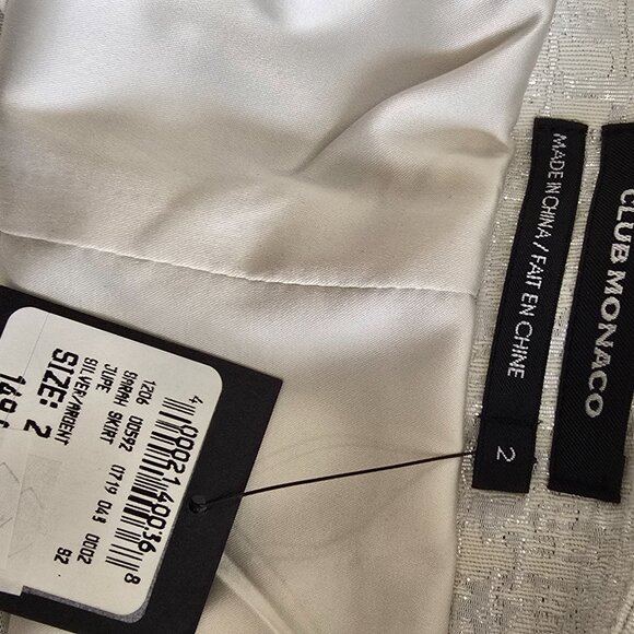 Club Monaco skirt size 2 - Picture 3 of 3